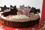 Mascarpone Cream Christmas Cake