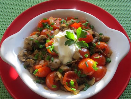 Champignon-Tomaten-Pfanne © Monika Cartwright